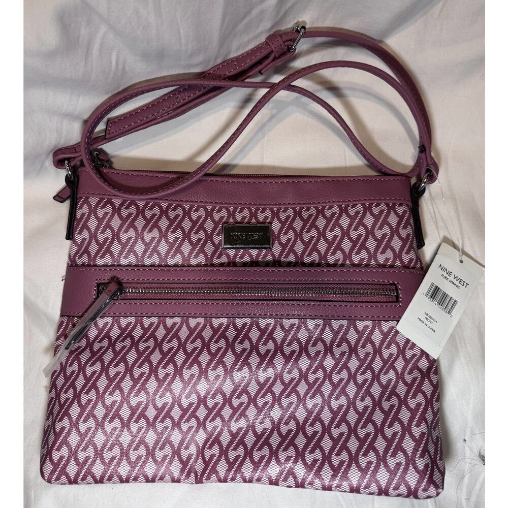 Nine West Mini Sure Spring Crossbody Peony Purse Bag
